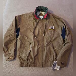 New Winner Mate Vintage 90s Kentucky Equestrian Horse Racing Bomber Jacket mediu